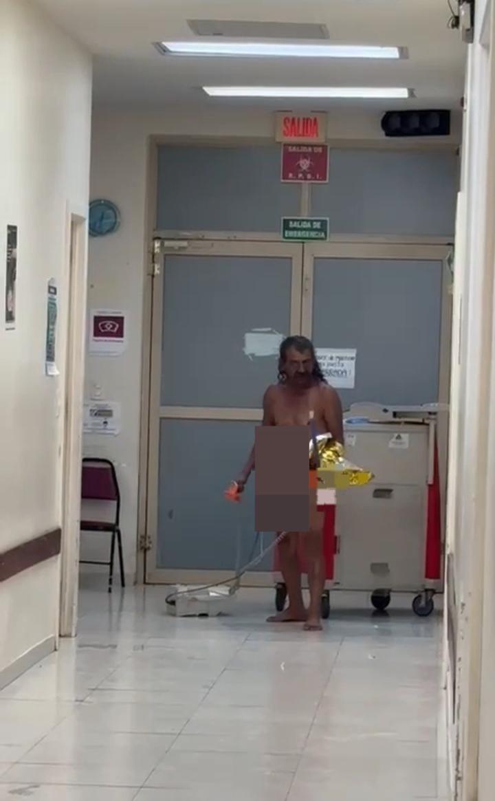 Denuncian a desquiciado paciente ante la Fiscalía