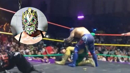 Luchador se desvanece en el ring en pleno combate