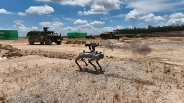 Ejército chino cautiva a los internautas con sus «adorables» pero letales perros robot