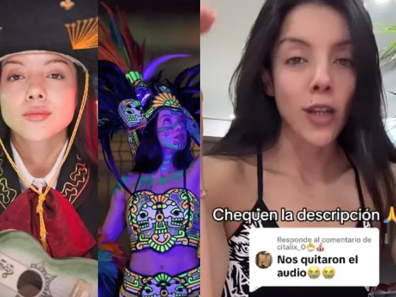 Doris Jocelyn denuncia que TikTok eliminó audio del trend viral de México