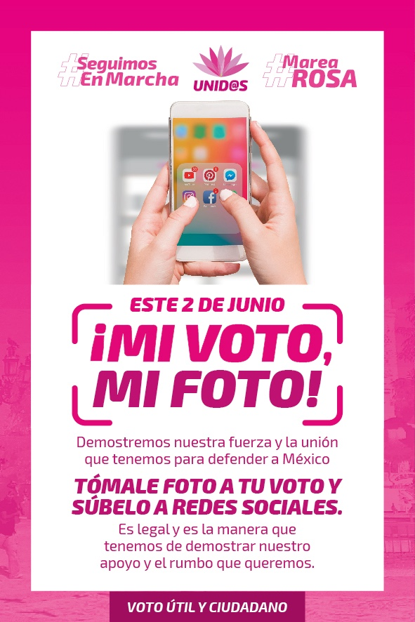 IEC e INE permiten uso de celulares el día de la elección