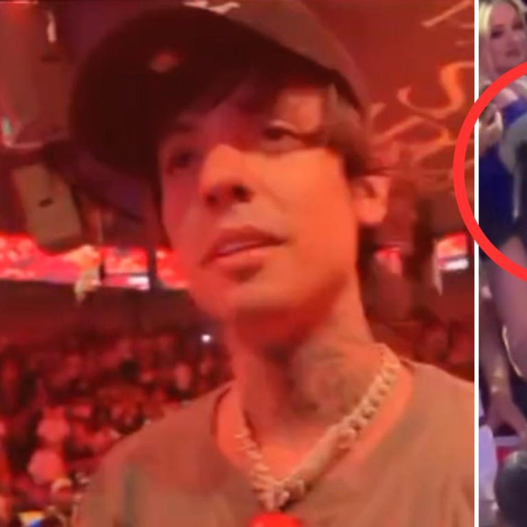 Natanael Cano besa a fan en Feria de San Marcos y lo cachetean