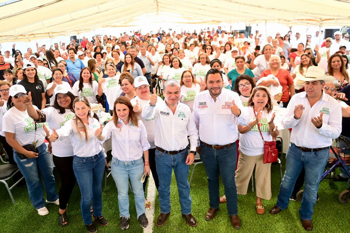 Vamos al Senado a recuperar lo que le han quitado a Coahuila:Riquelme y María Bárbara