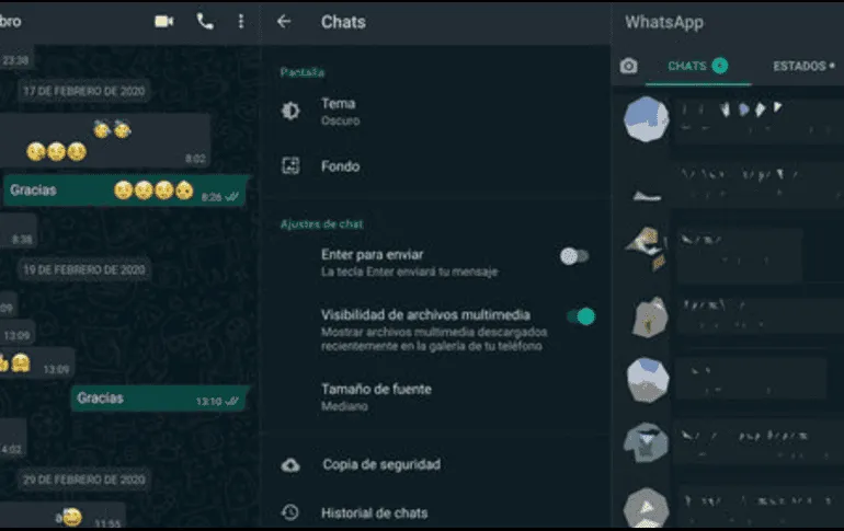 Así puedes activar el modo oscuro en WhatsApp