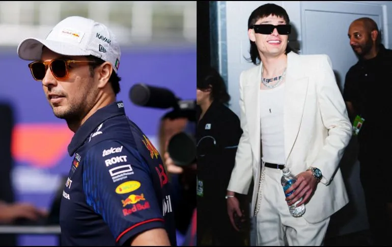 Checo Pérez revela que siente ‘mucha admiración’ por Peso Pluma