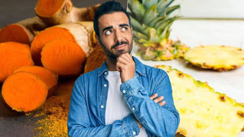 ¿Cuáles son los beneficios del té de cáscara de piña con cúrcuma?