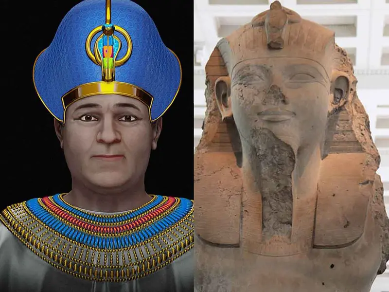 Recrean rostro del faraón Amenhotep III, por primera vez en 3 mil 400 años