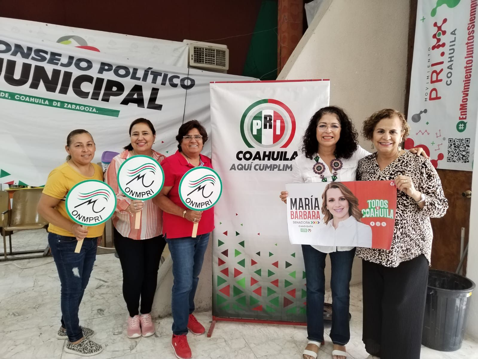 Impulsa ONMPRI compromiso del PRI en Coahuila