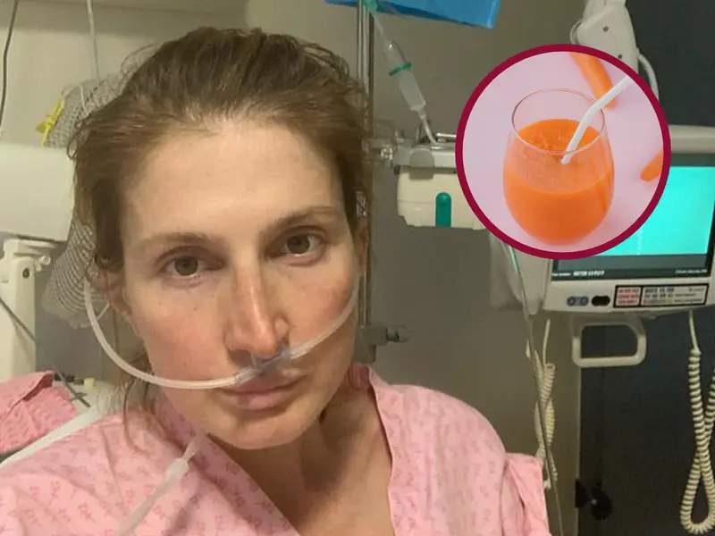 Mujer casi muere después de seguir un ‘tratamiento’ contra el cáncer con jugo de zanahoria