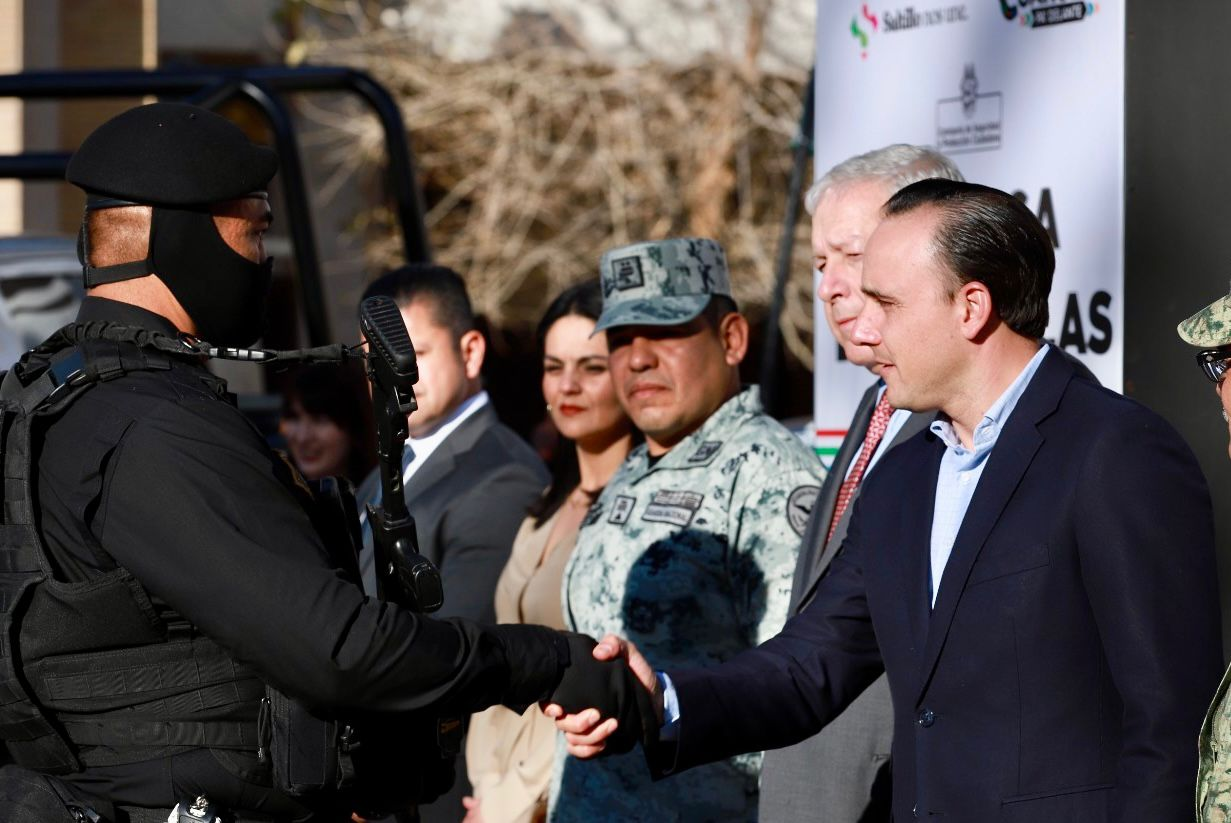 Manolo Jiménez y Chema Fraustro trabajan en distintas vertientes por la seguridad de Saltillo