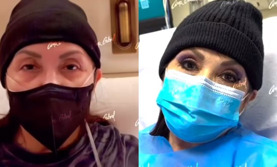 Ana Gabriel continúa hospitalizada y pide a sus fans: «No me suelten»