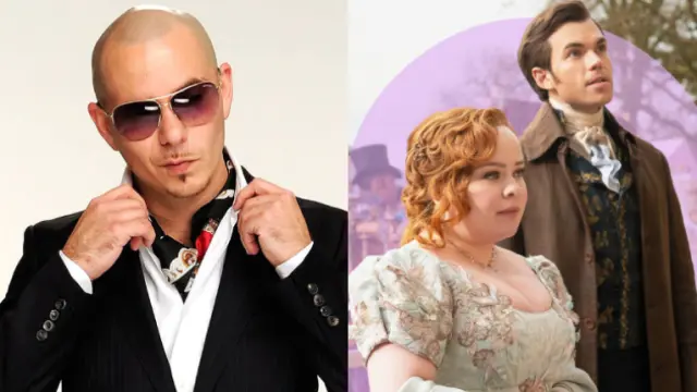 Pitbull celebra que una de sus canciones fue parte de la serie ‘Bridgerton’ de Netflix