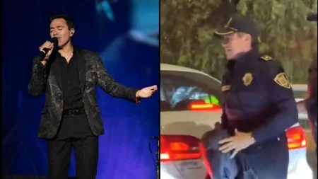 Vocalista de Los Temerarios «se convierte» en policía para «escaparse»