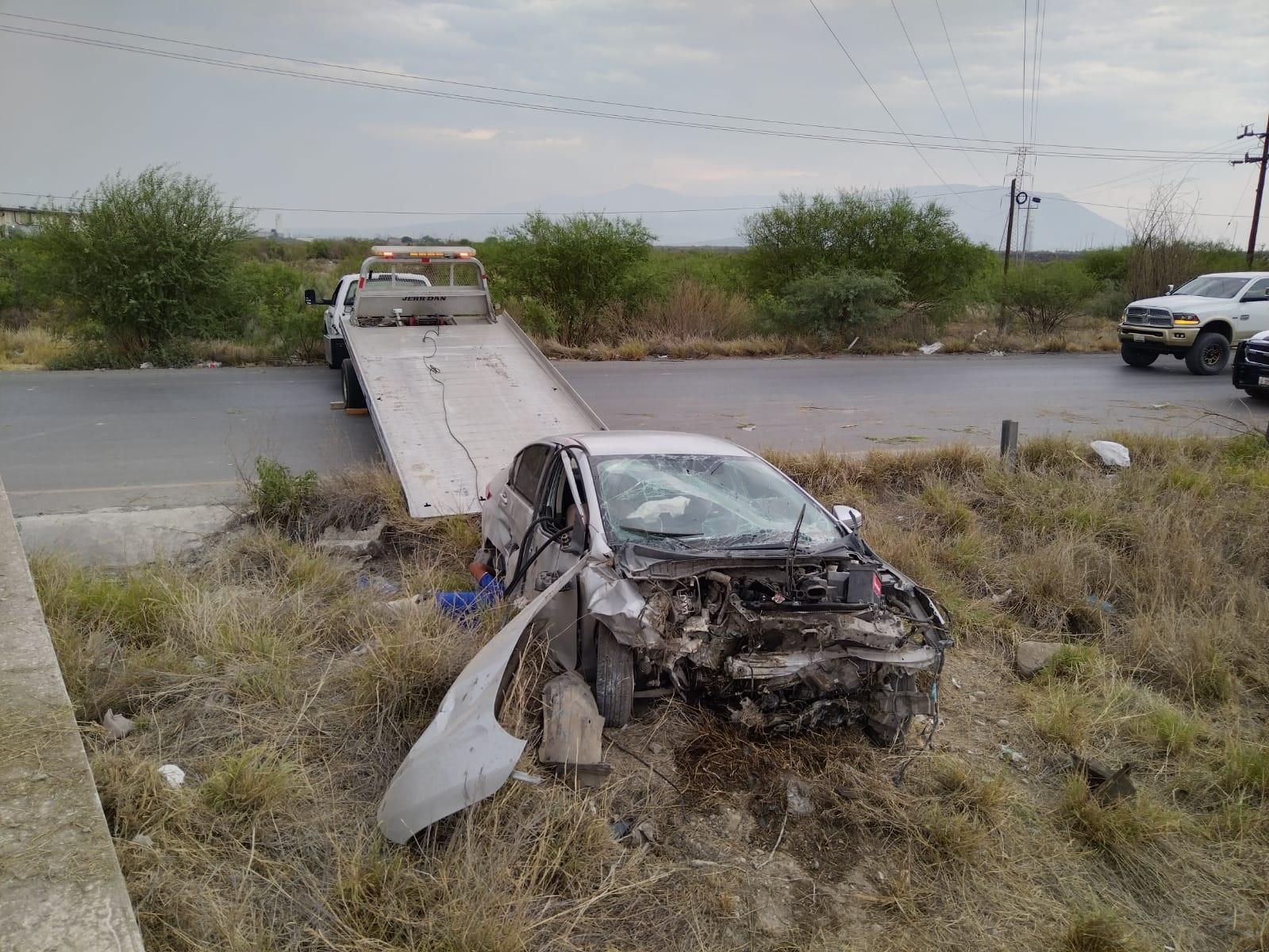 Grave conductor tras aparatoso accidente