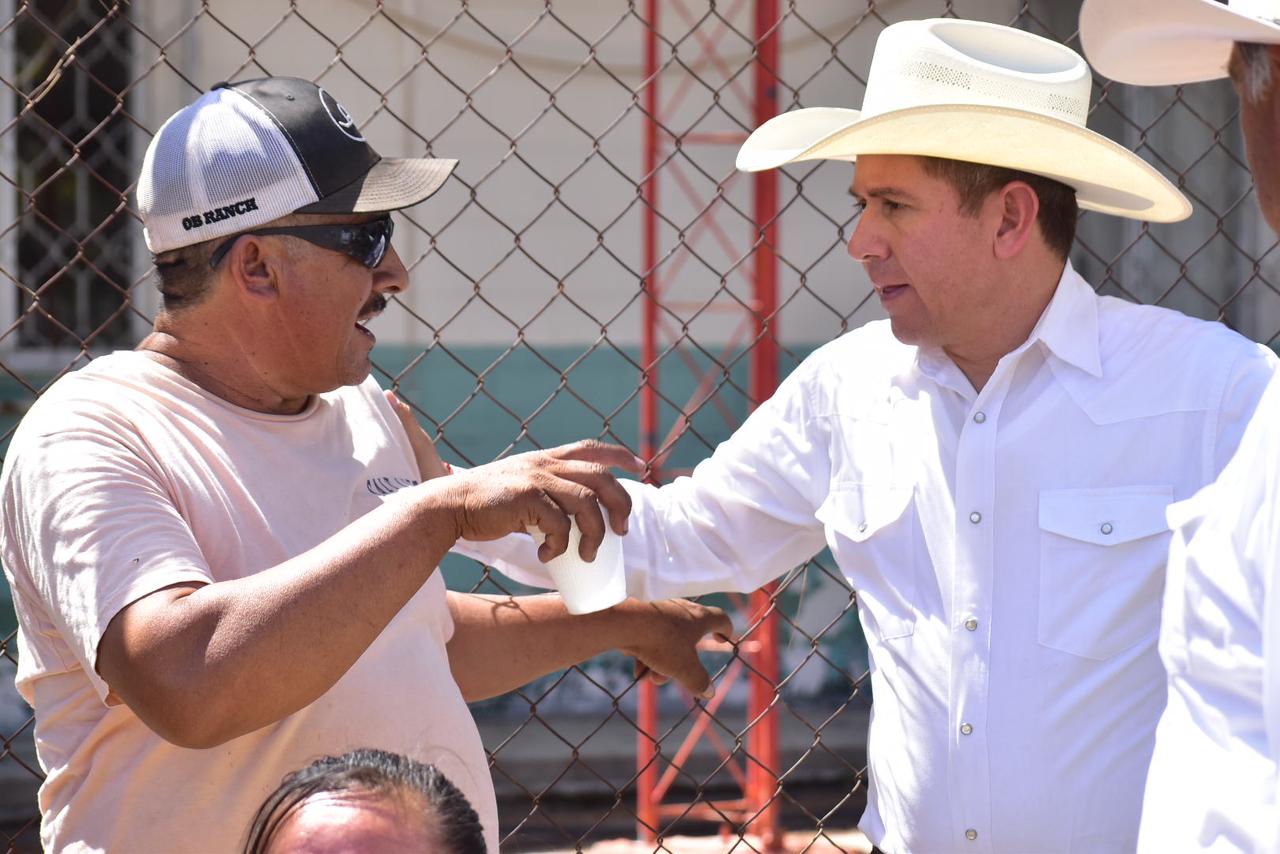 Cierra campaña Hugo en ejidos de San Buena