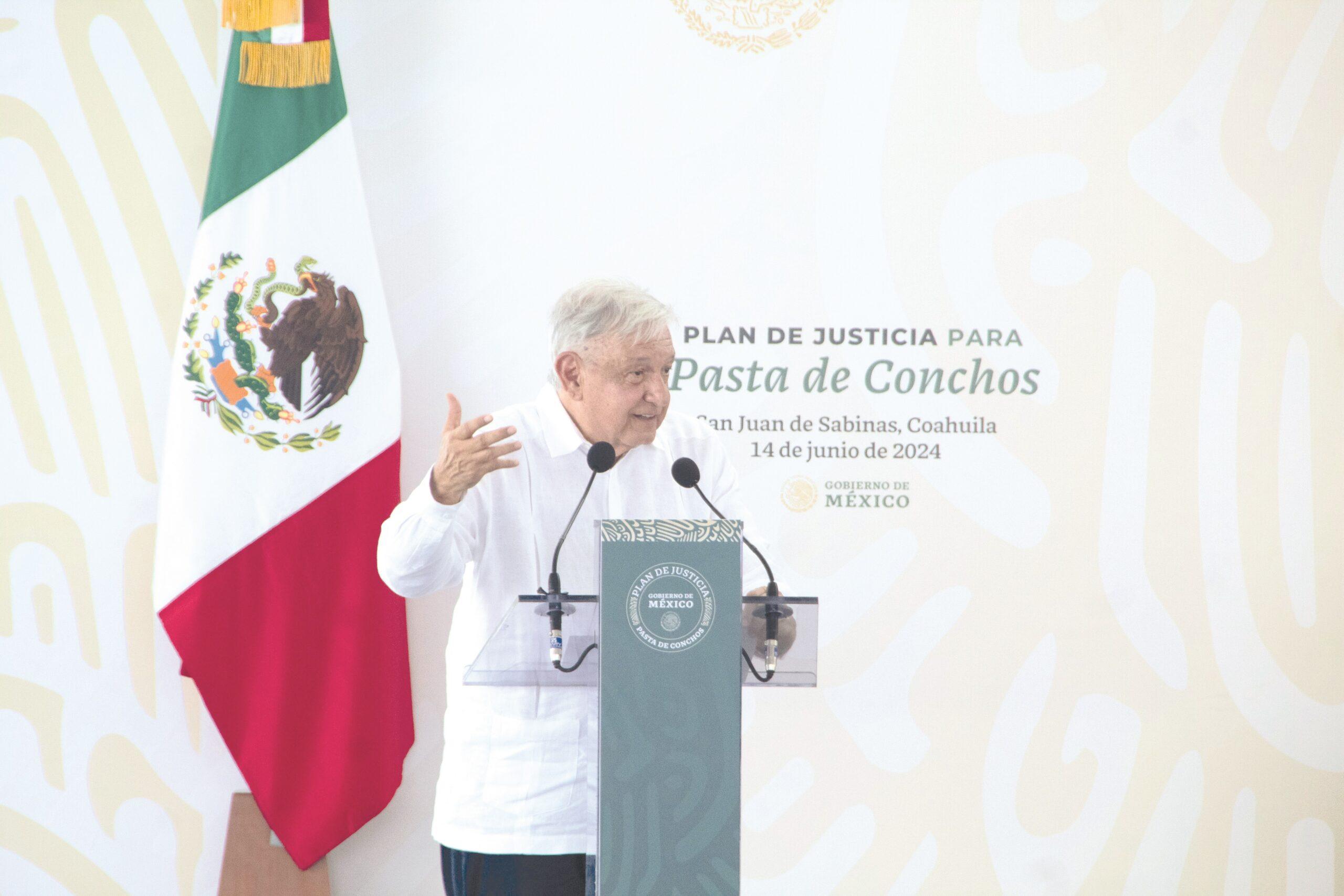 Ya hay condiciones para rescatar AHMSA: AMLO
