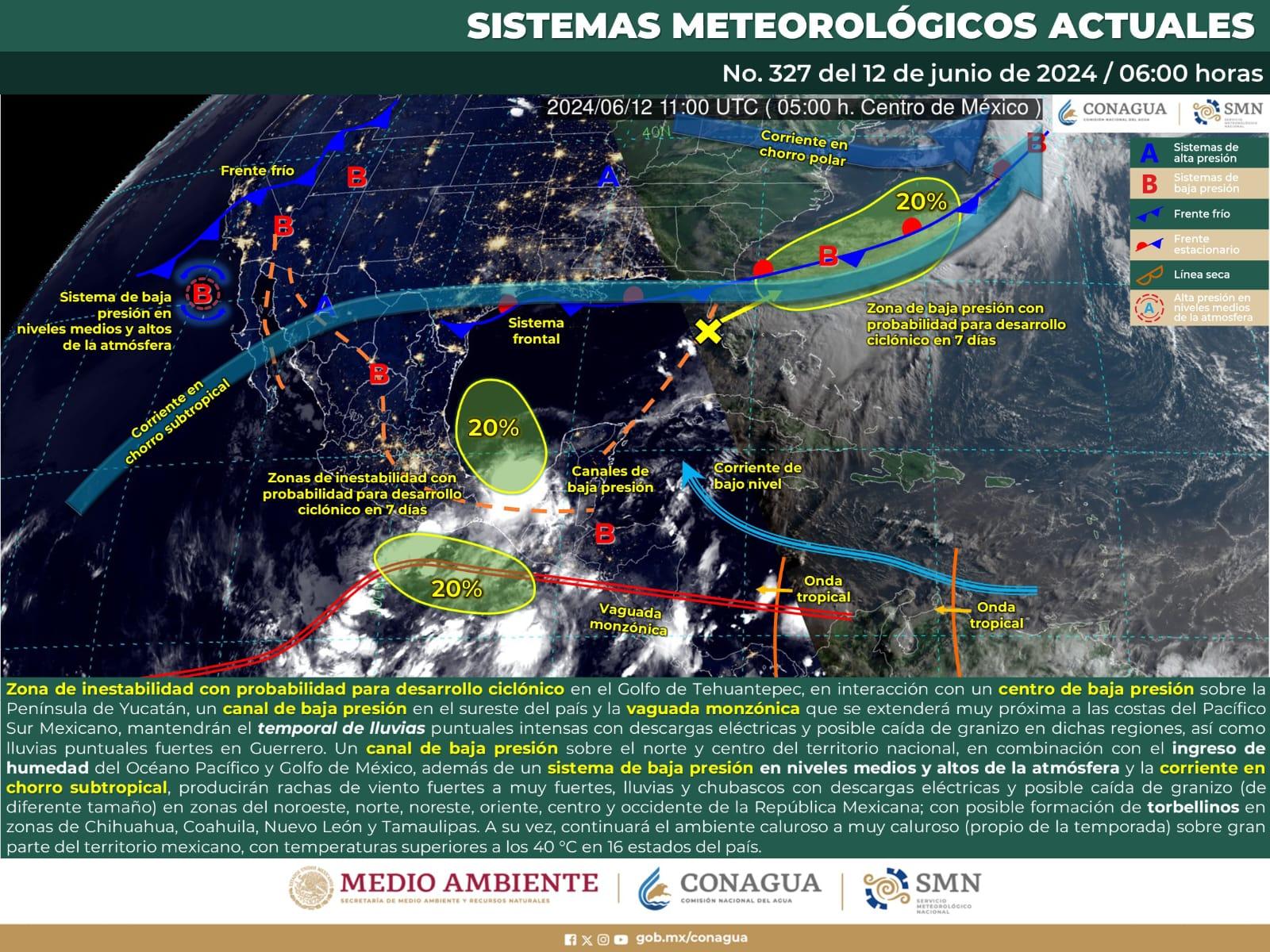 Alerta PC por posible formación de tornados