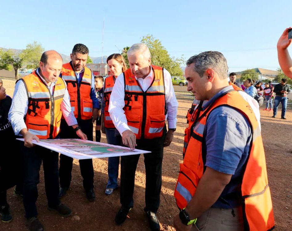 Inicia construcción de canchas al sur suman 34 mdp en obras deportivas