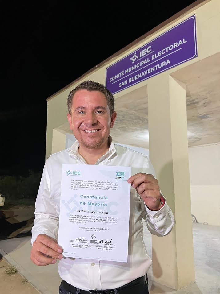 Hugo Lozano: Alcalde Electo