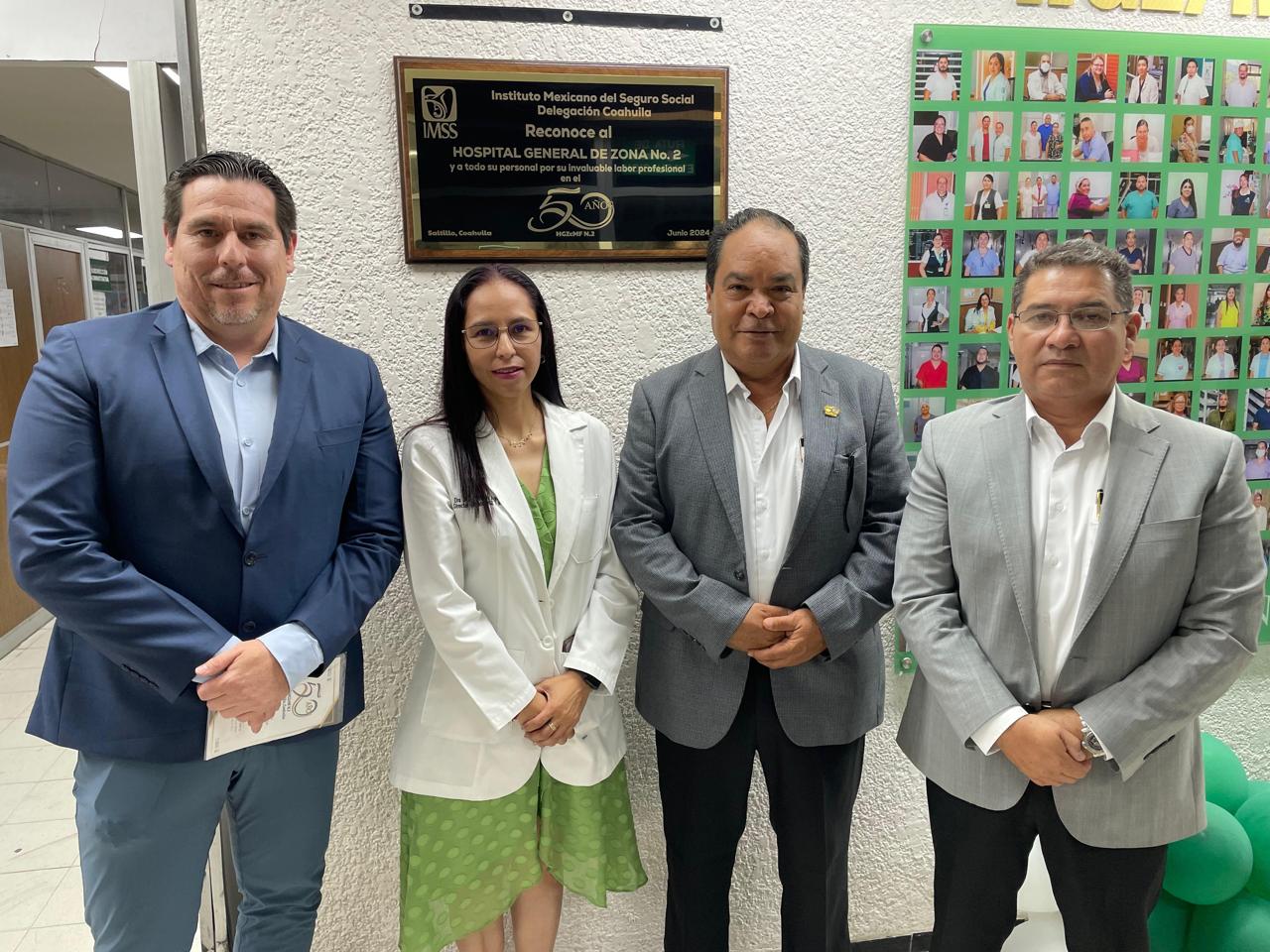 Celebra HGZ 2 del IMSS 50 aniversario