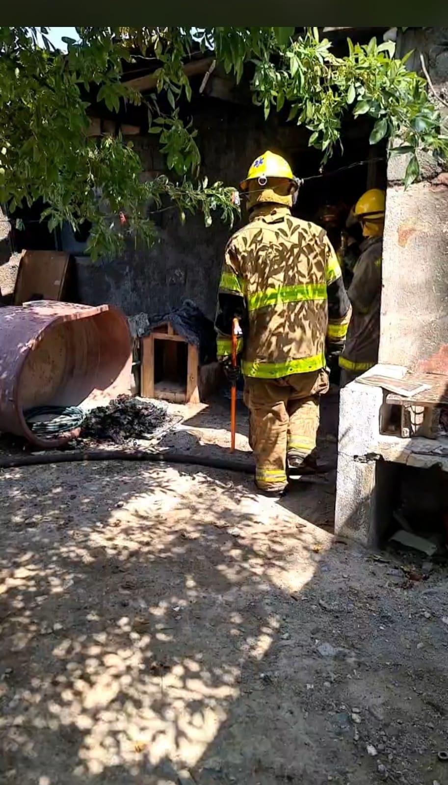 Atacan Bomberos conato de incendio