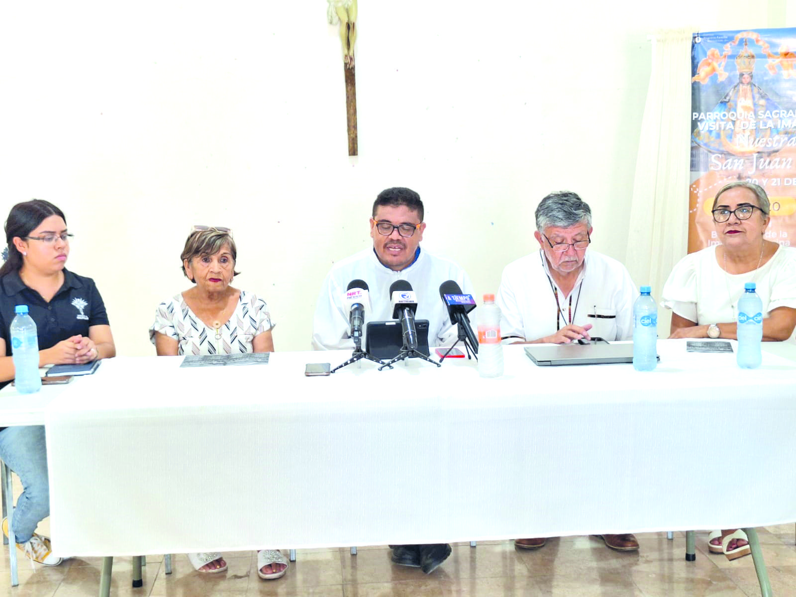 Anuncian llegada de Virgen de San Juan