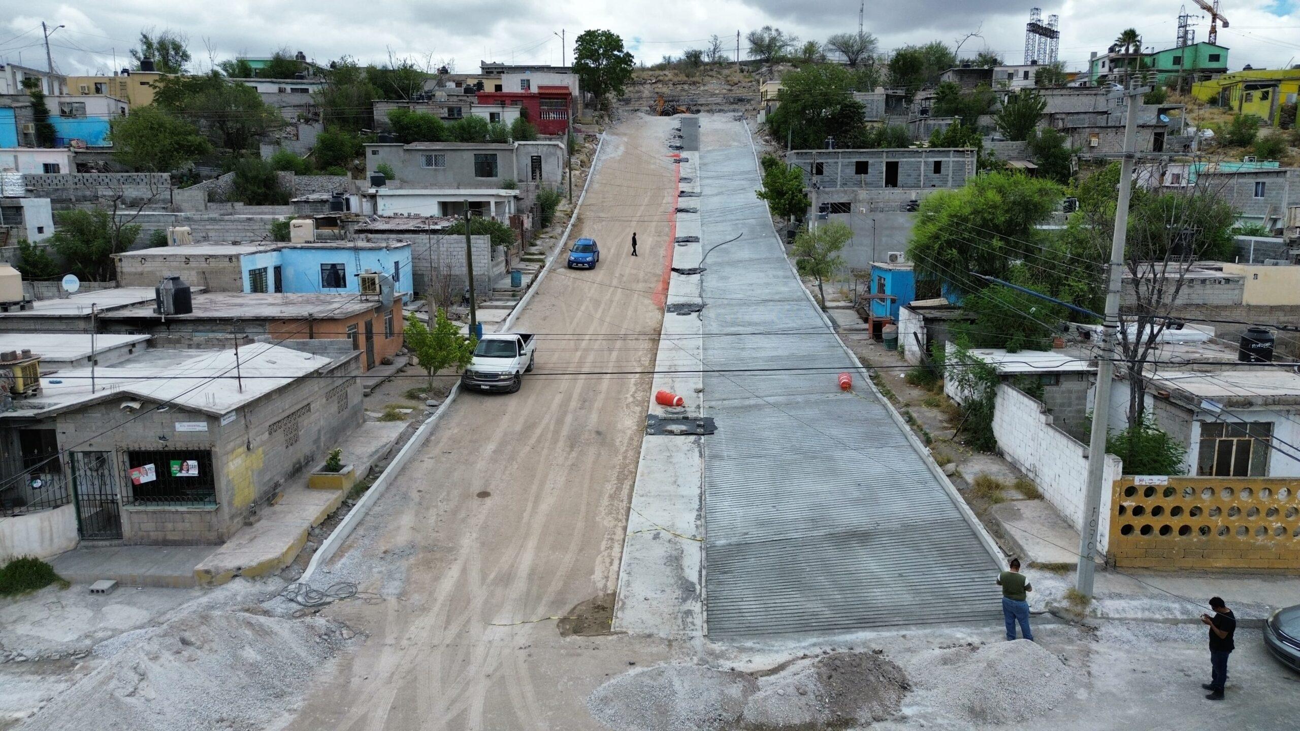 En su fase final la obra de calle Felipe Ángeles