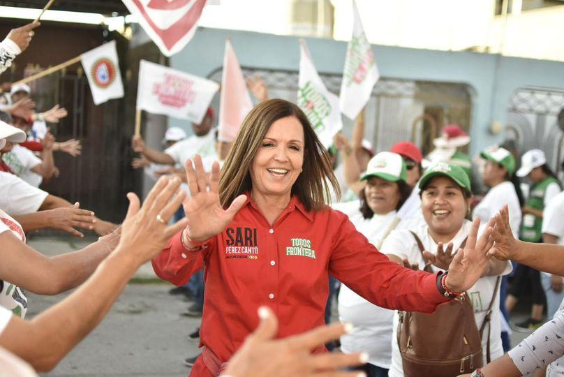 Sari Pérez Cantú Virtual ganadora de la alcaldía de Ciudad Frontera