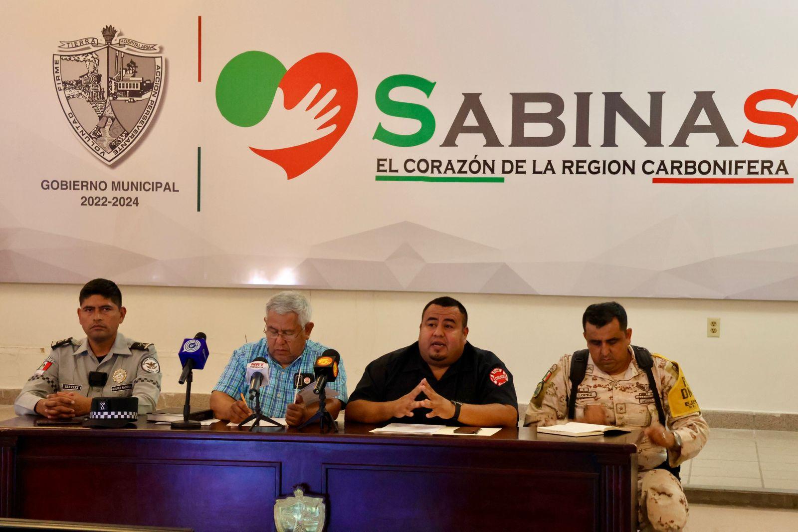 Previenen en Sabinas llegada de “Alberto”