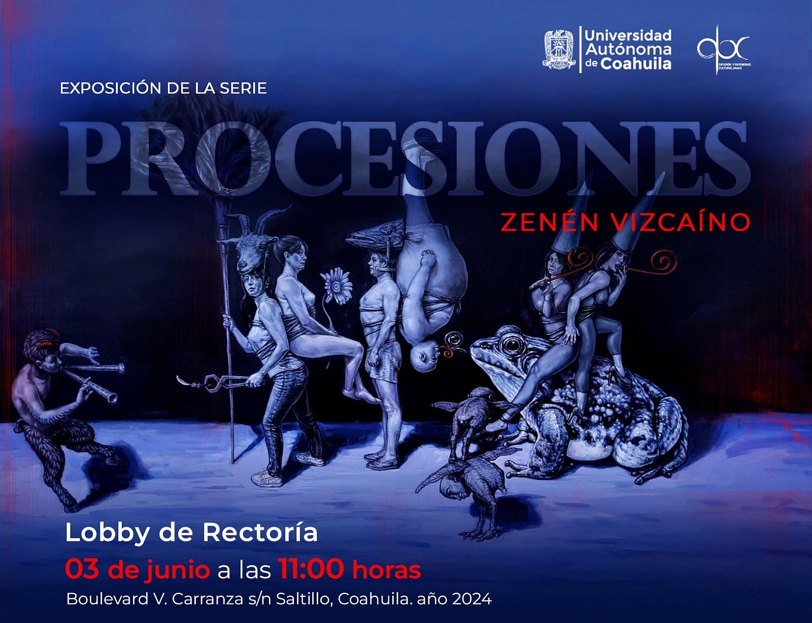 Invita UAdeC a la exposición “Procesiones”