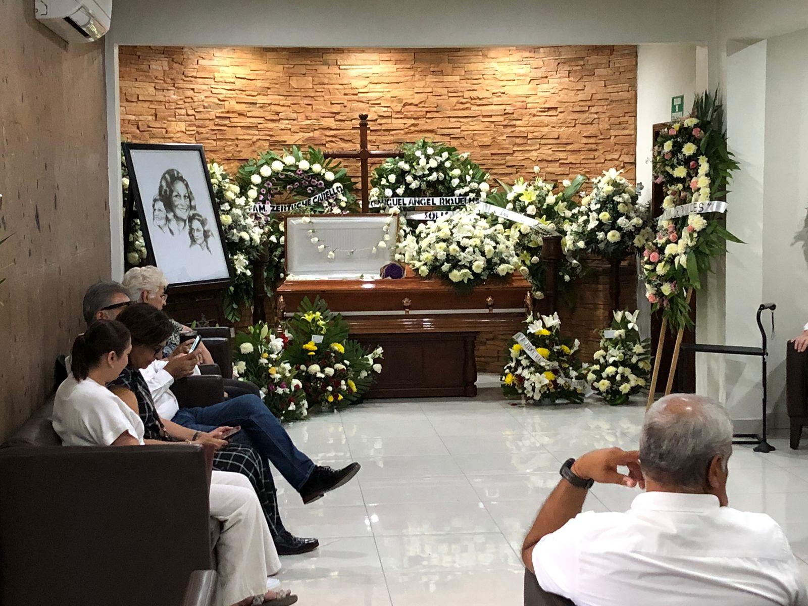 Despiden con añoranza a doña Lilia de la Fuente
