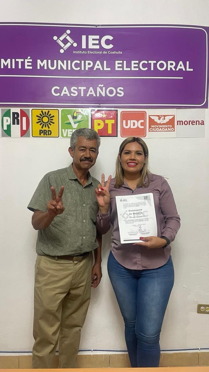 Es Yesi Alcaldesa electa de Castaños