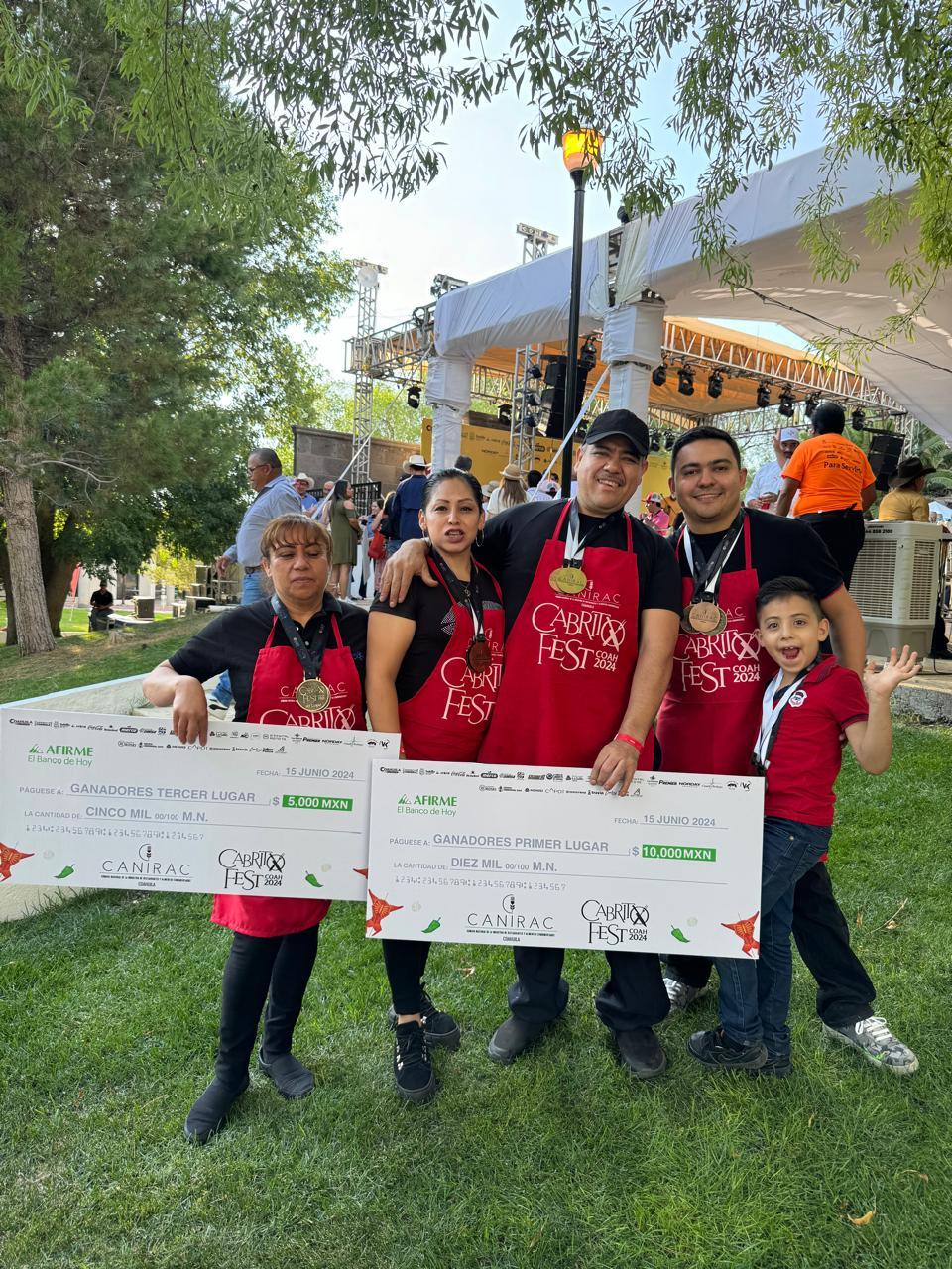 Dominan monclovenses en premios Cabrito Fest