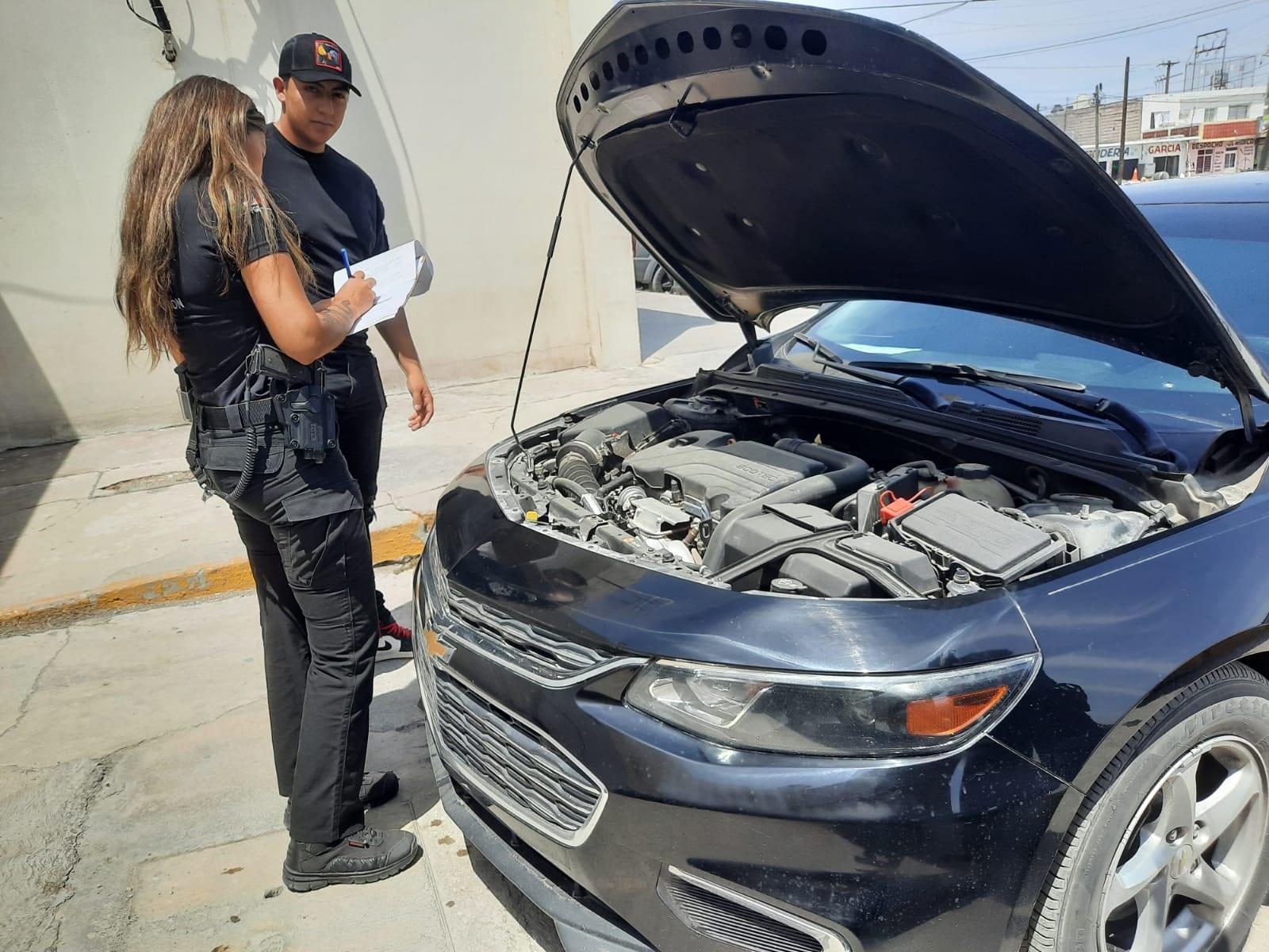 Rescatan autos robados durante regularización