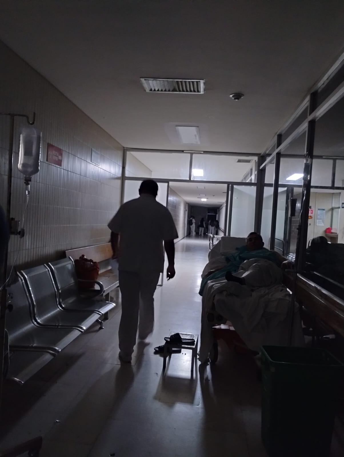 No recibe Urgencias pacientes por apagón