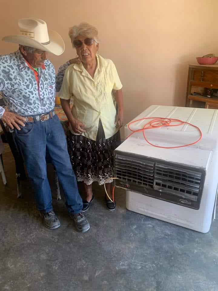 Castañenses solidarios con pareja vulnerable