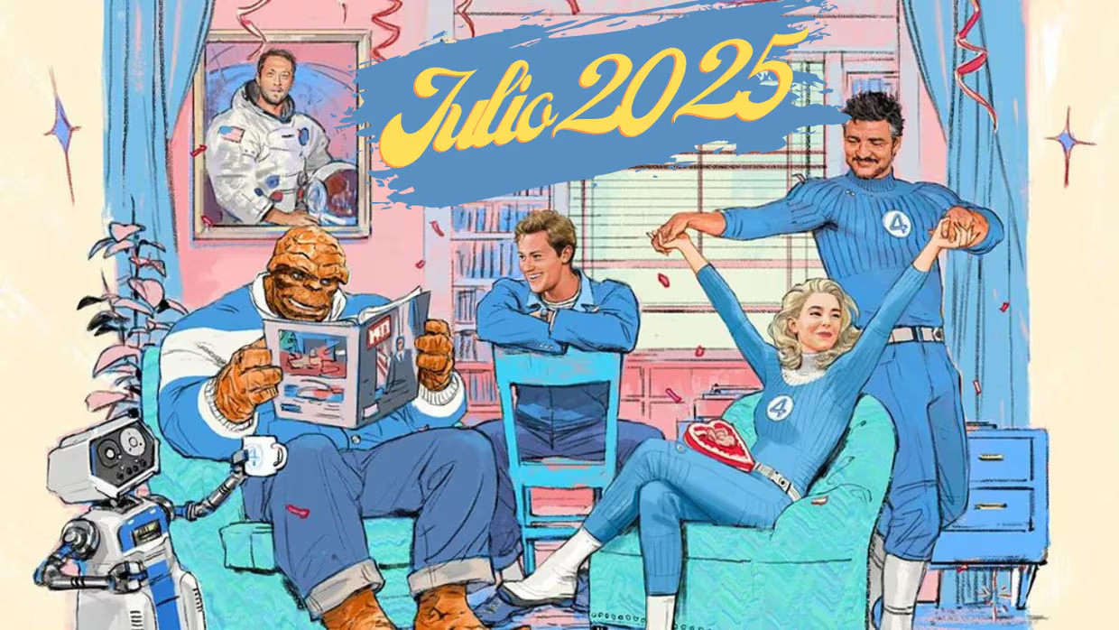 La fecha de estreno de «Los 4 Fantásticos» de Marvel será el 25 de Julio del 2025