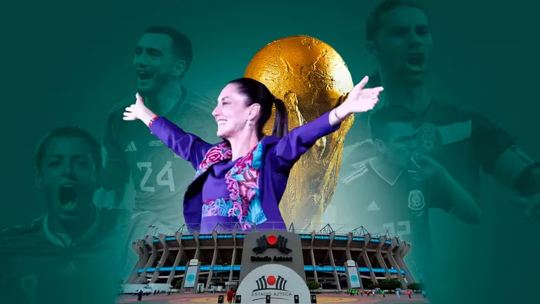 Claudia Sheinbaum será la primera presidenta que inaugure una Copa Mundial de Futbol