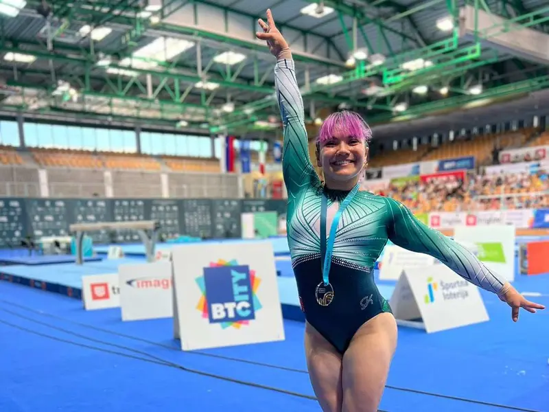 Alexa Moreno gana el oro en la Copa del Mundo en Eslovenia