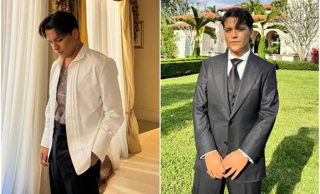 Christian Nodal aparece con nuevo aspecto en video y dedica canción a su hija Inti