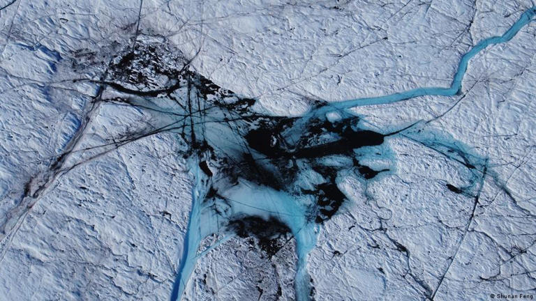 Hallan extraños virus gigantes al acecho en la capa de hielo de Groenlandia