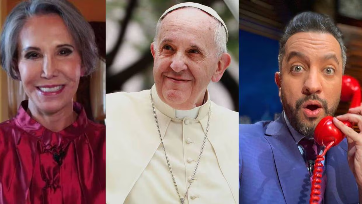 El papa se reunirá con cómicos de todo el mundo, entre ellos Chumel Torres y Florinda Meza
