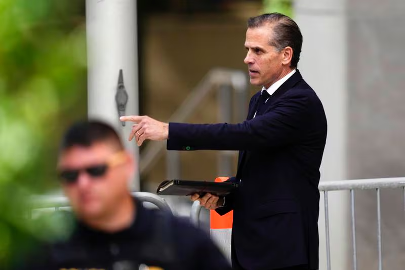 Hunter Biden, declarado culpable de 3 cargos por posesión de armas