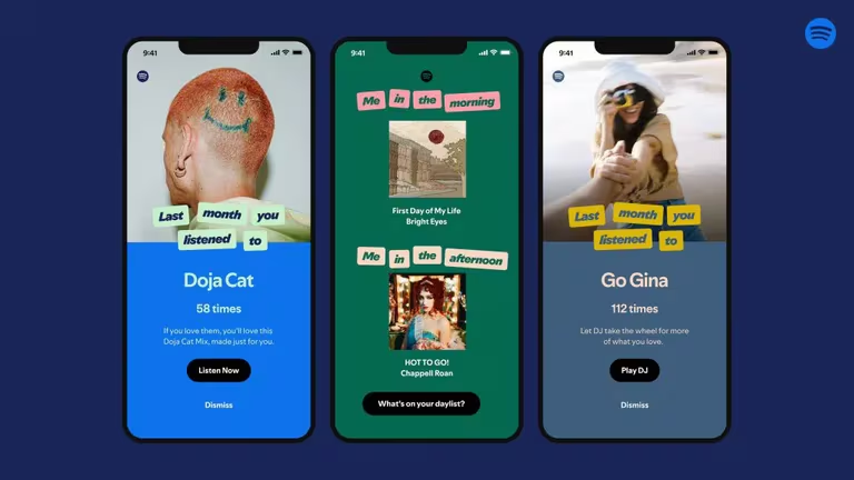 Cómo tener un resumen con Spotify de lo más escuchado en cualquier momento del año