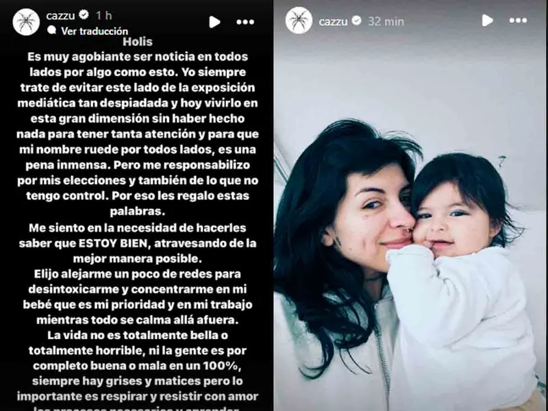 ‘Estoy bien’, Cazzu rompe el silencio en medio de la polémica por noviazgo entre Nodal y Ángela Aguilar