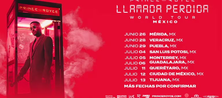 Cancelan todos los conciertos de Prince Royce en México