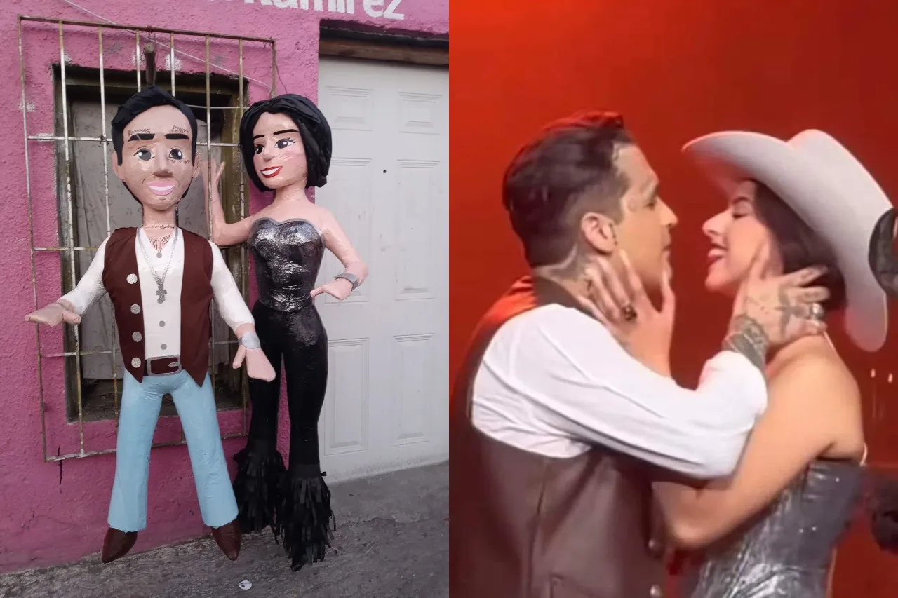 Crean piñata de Ángela Aguilar tras confirmarse su relación con Christian Nodal
