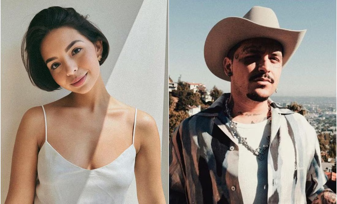 Captan a Christian Nodal y a Ángela Aguilar en sesión romántica de besos en Ecuador