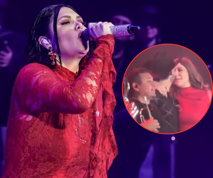 Yuridia anuncia en pleno concierto que está embarazada