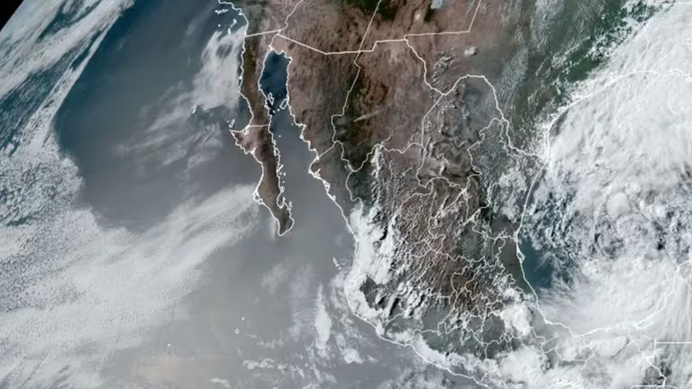 Así se ve la Tormenta Tropical Alberto desde el espacio